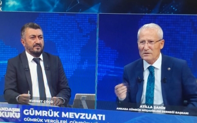 Dernek Başkanımız Sayın Atilla ŞAHİN'in Bengü Türk TV kanalında Gümrük Mevzuatı ile ilgili Videosu 