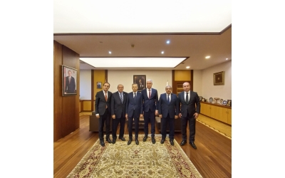 Ticaret Bakan Yardımcımız Sayın Ö. Volkan AĞAR'ın ve Bakanlık Bürokratlarımızın makamında ziyaret edilmesi