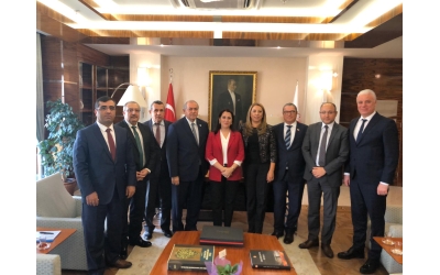 Gümrük Müşavirleri Dernekleri Yönetim Kurulu Başkanları Olarak 22 Kasım 2019 Cuma Günü Bakanlık Ziyaretleri