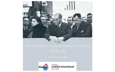 27 Aralık 2019 Gazi Mustafa Kemal Atatürk'ün Ankara'ya Gelişinin 100. Yılı
