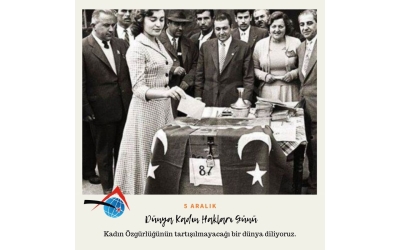 5 Aralık Dünya Kadın Hakları Günü
