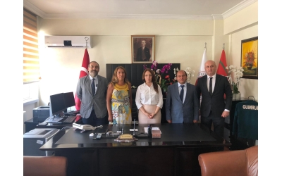 Orta Anadolu Gümrük ve Dış Ticaret Bölge Müdürlüğüne atanan Sayın Havva Eksilmez Ziyareti hk