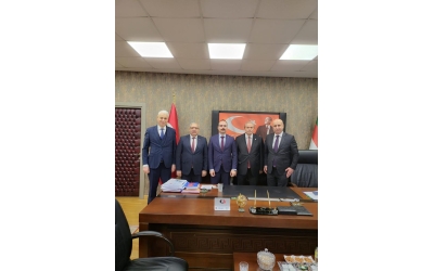 Gümrük Müşavirleri Dernek Başkanları Gümrükler Muhafaza Genel Müdürü'nü Makamlarında Ziyaret Etti