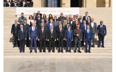 Gümrük Müşavirleri Dernekleri Anıtkabir Ziyareti