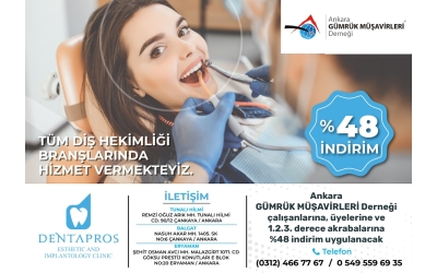 Dentapros Ağız ve Diş Sağlığı Polikliniği ile Derneğimiz Arasında Yapılan Protokol Hakk.