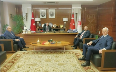 Gümrük Müşavirleri Dernek Başkanları Bakan Yardımcımız Sayın Sezai Uçarmak'ı Makamlarında Ziyaret Etti
