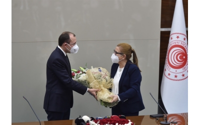 Yeni Bakanımız Sayın Dr. Mehmet MUŞ’a Görevinde Başarılar Diliyoruz.