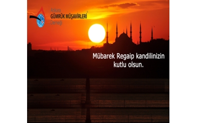 Regaib Kandili Kutlaması