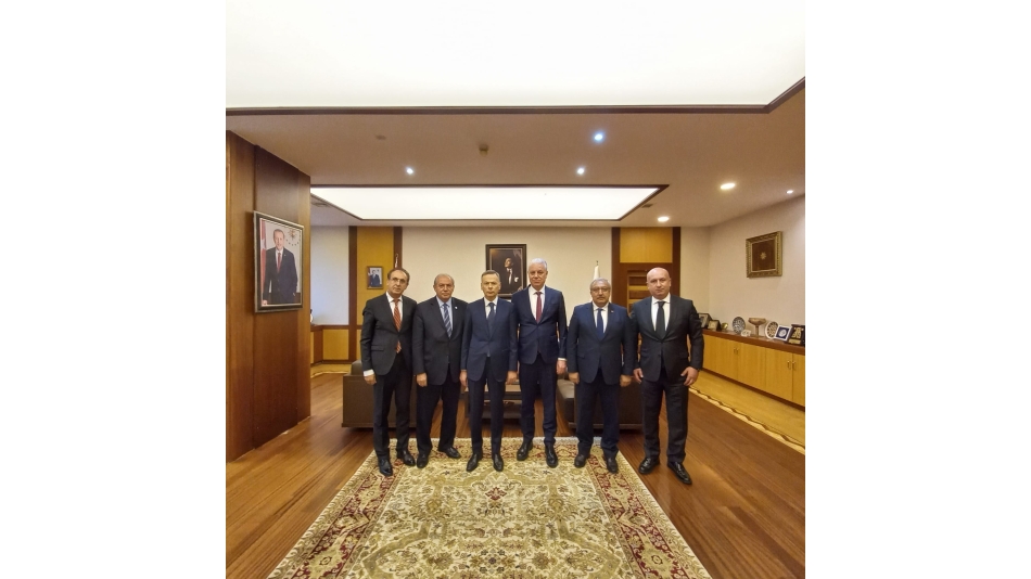 Ticaret Bakan Yardımcımız Sayın Ö. Volkan AĞAR'ın ve Bakanlık Bürokratlarımızın makamında ziyaret edilmesi