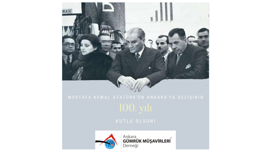 27 Aralık 2019 Gazi Mustafa Kemal Atatürk'ün Ankara'ya Gelişinin 100. Yılı