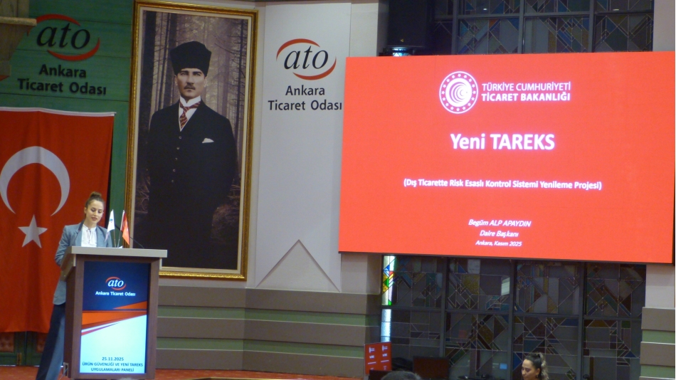 Ürün Güvenliği ve Denetimi Genel Müdürlüğü Daire Başkanı Sayın Begüm Alp APAYDIN'ın ''Yeni Tareks'' konulu sunumu 