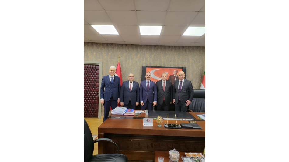 Gümrük Müşavirleri Dernek Başkanları Gümrükler Muhafaza Genel Müdürü'nü Makamlarında Ziyaret Etti