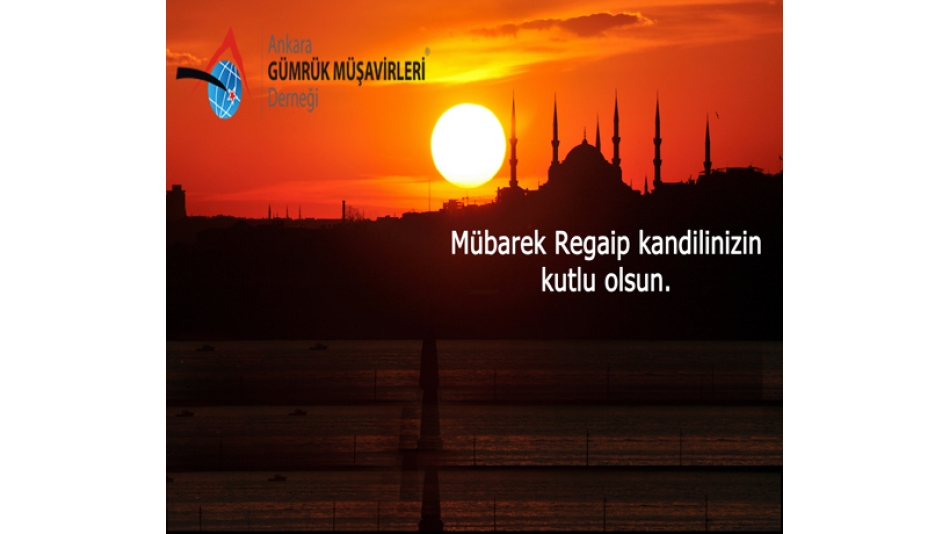 Regaib Kandili Kutlaması